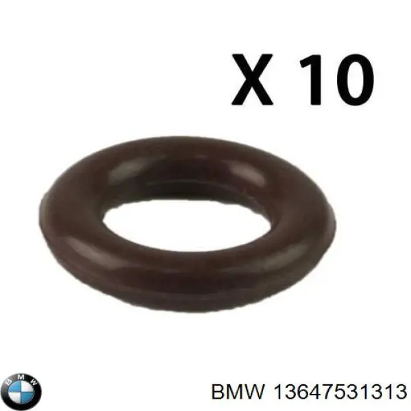 Кольцо (шайба) форсунки инжектора посадочное BMW 13647531313