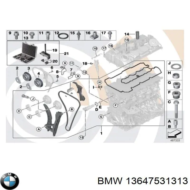 Уплотнитель форсунок BMW 13647531313 цена, от 2.88 USD
