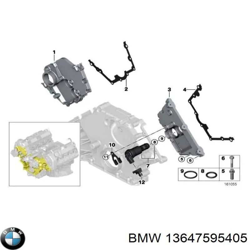  BMW 13647595405 цена, от 2.26 USD