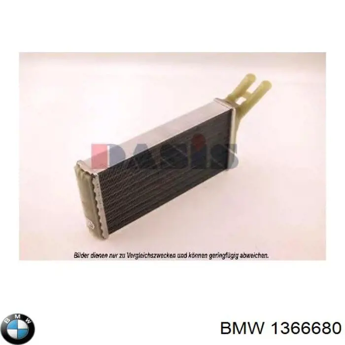 Радиатор печки 1366680 BMW