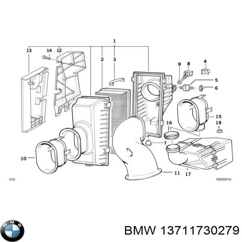  BMW 13711730279 цена, от 23.26 USD