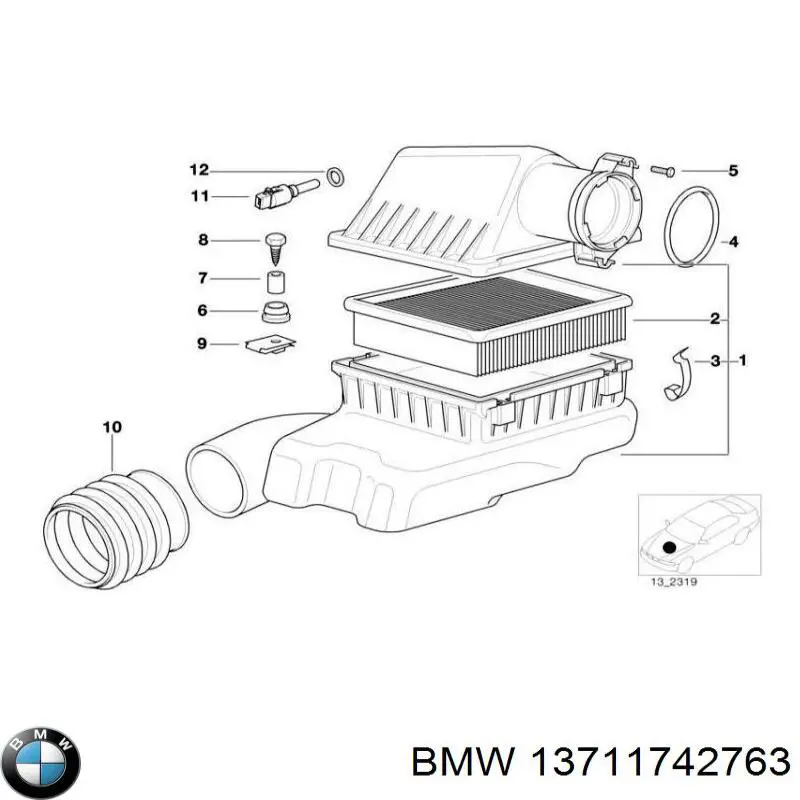  BMW 13711742763 цена, от 5.66 USD