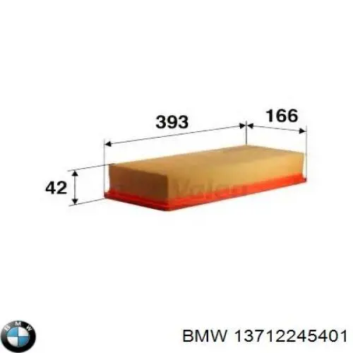 Купить 13712245401 BMW Автомобильный фильтр воздуха
