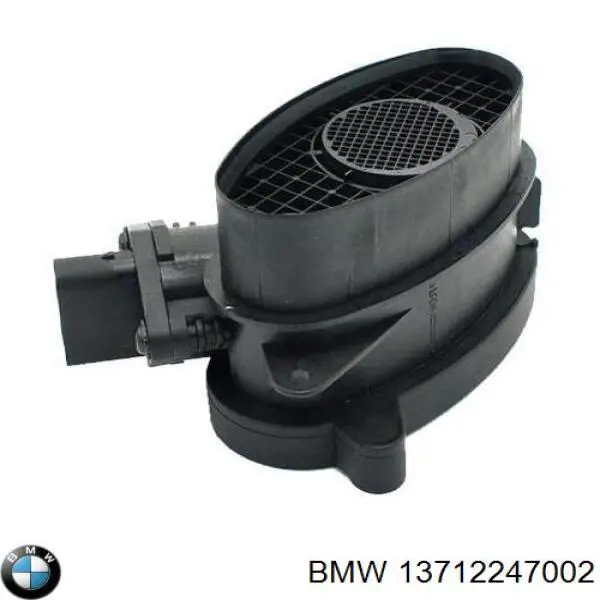 13712247002 BMW sensor de fluxo (consumo de ar, medidor de consumo M.A.F. - (Mass Airflow))