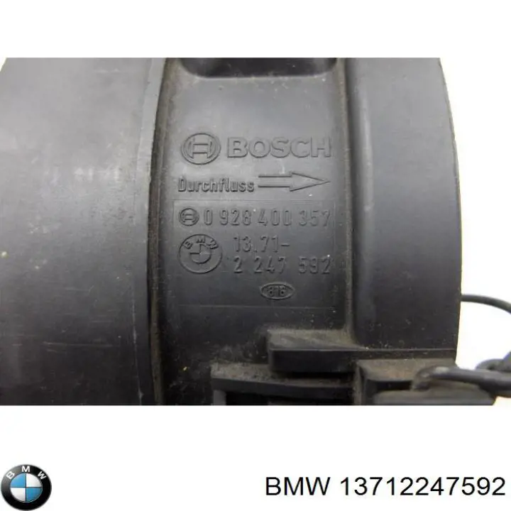 13712247592 BMW Датчик расхода воздуха