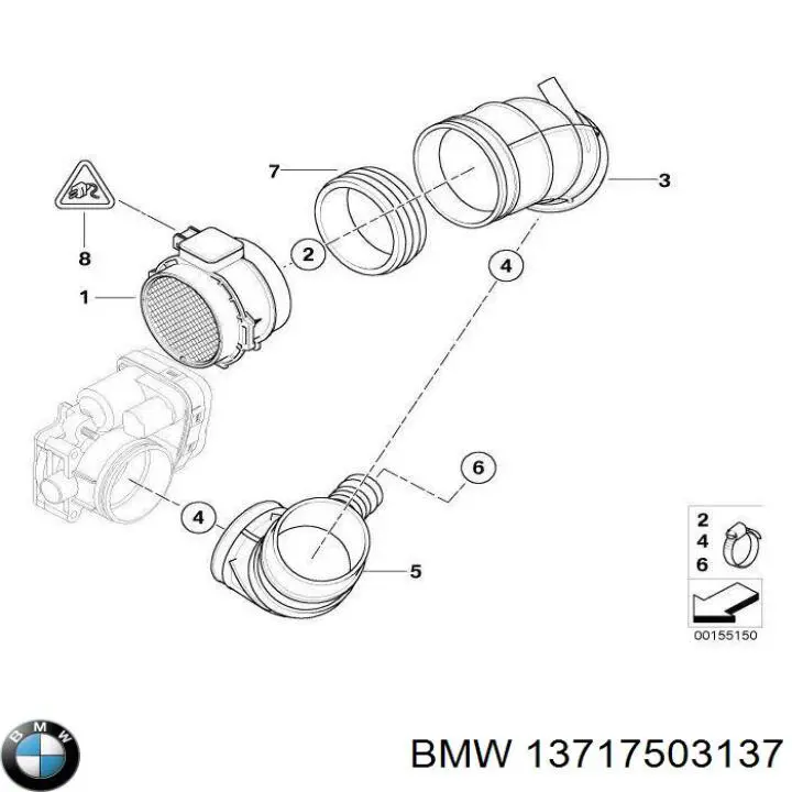 Купить 13717503137 BMW 