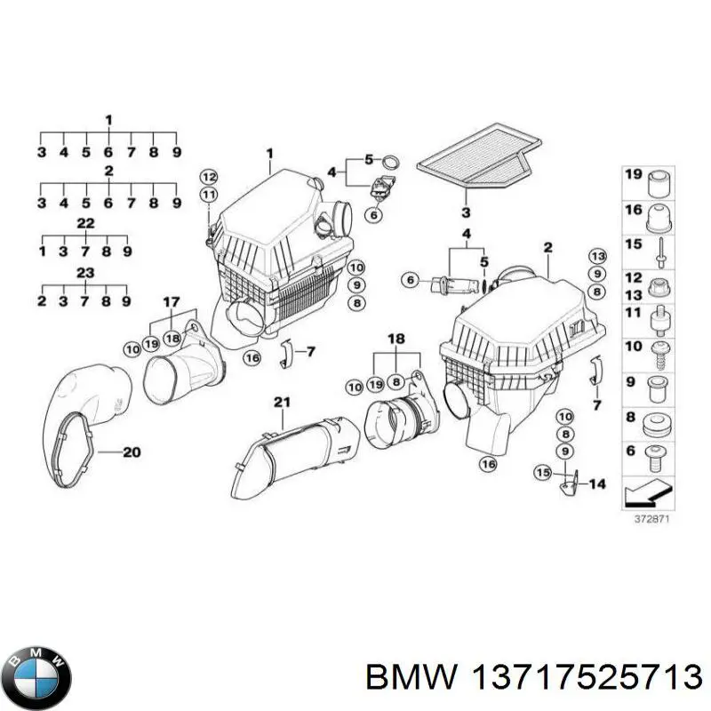  BMW 13717525713