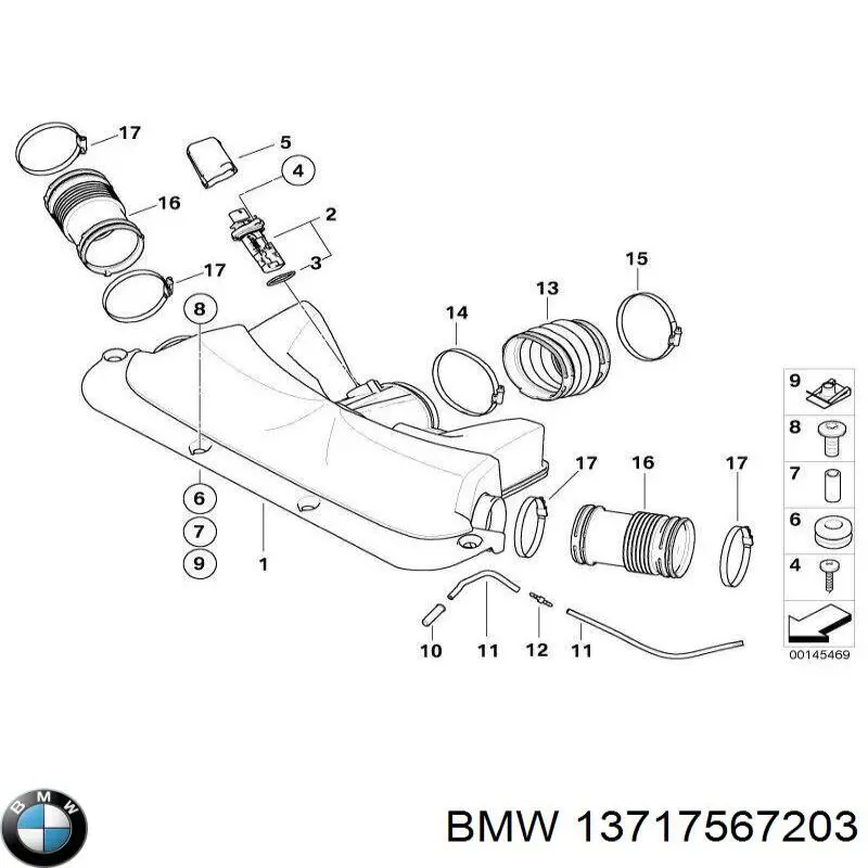Купить 13717567203 BMW 