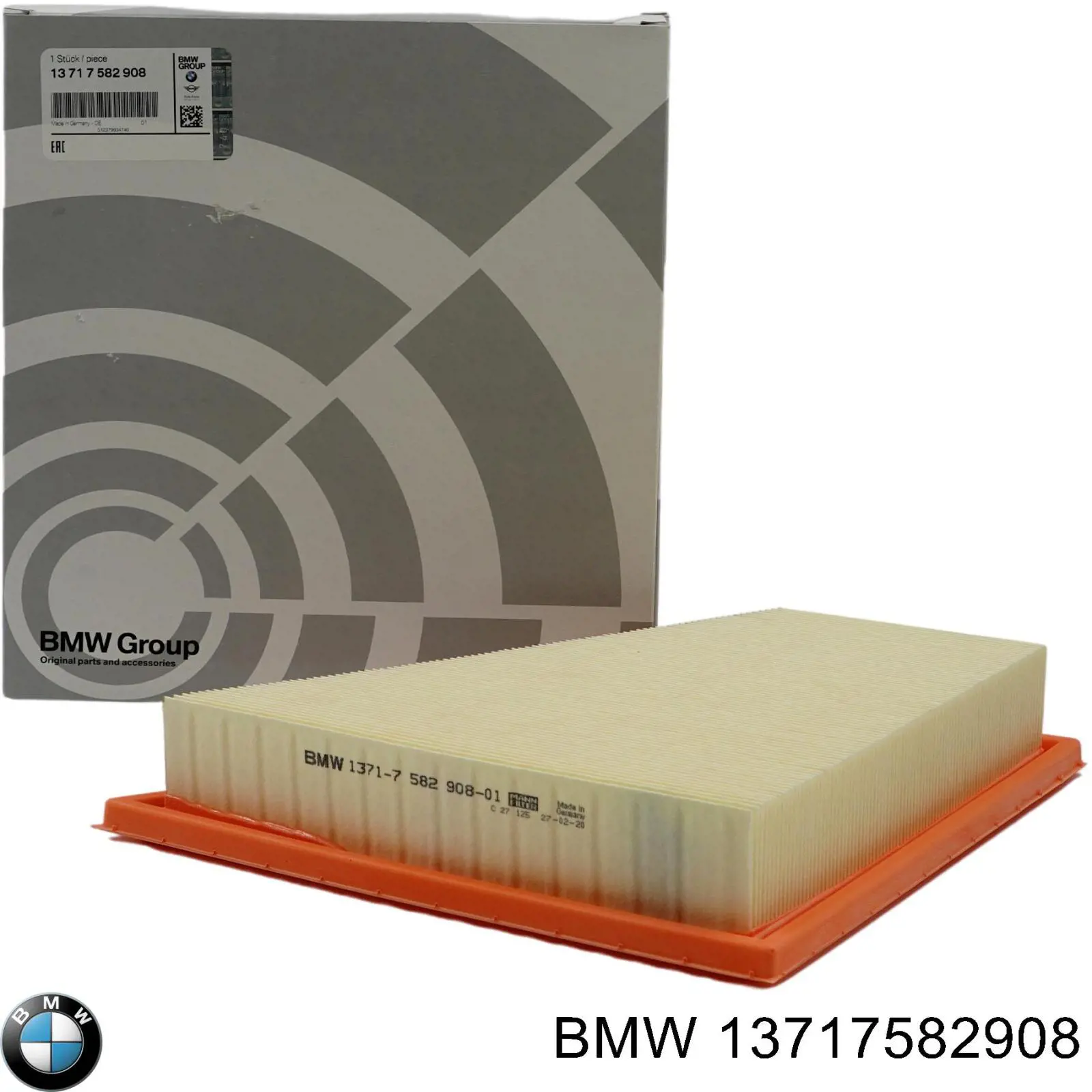 Фильтр воздушный BMW 13717582908