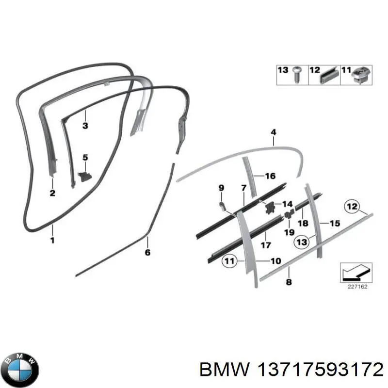 Шланг/патрубок интеркуллера BMW 13717593172 цена, от 14.44 USD