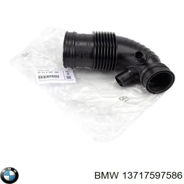 13717597586 BMW cano derivado de ar, saída de filtro de ar