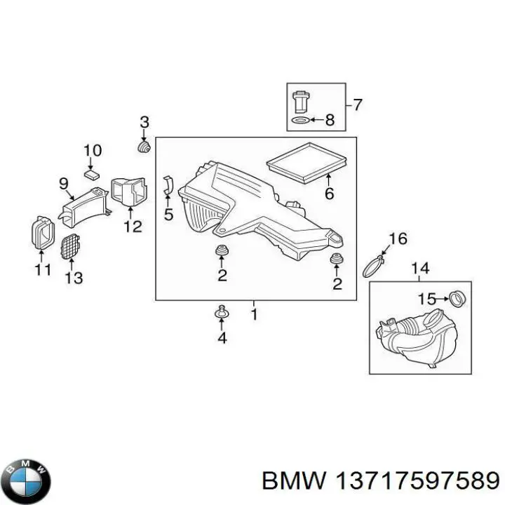 Корпус воздушного фильтра в сборе Bapmic BF0427380010 цена, от 82.17 USD