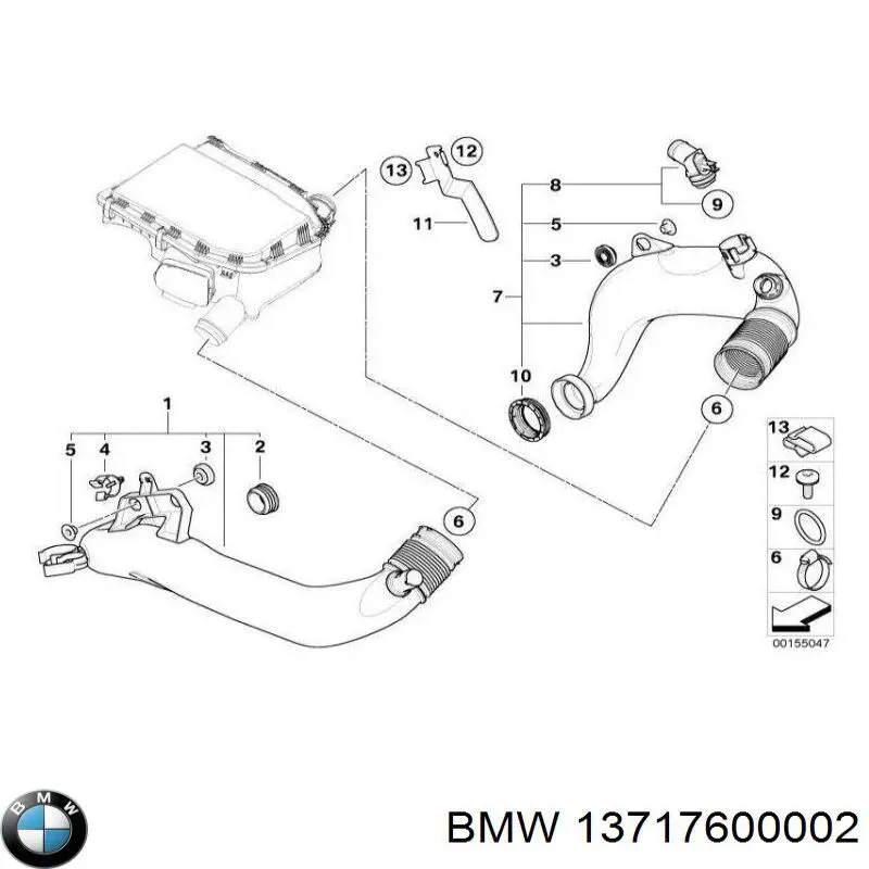 13717600002 BMW 