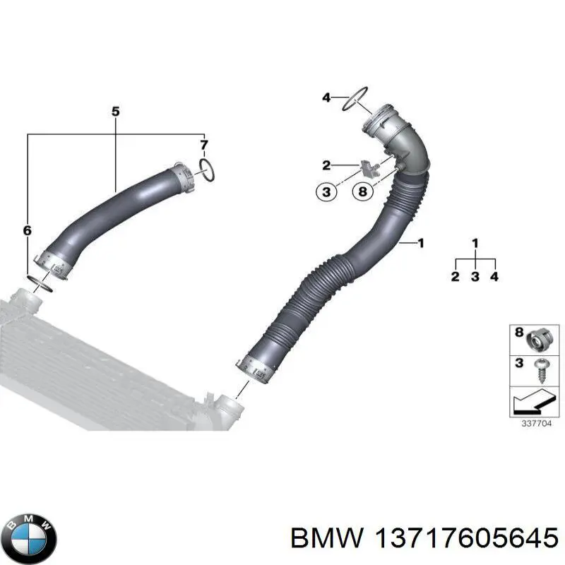 Прокладка крышки горловины, маслозаливной BMW 13717605645 цена, от 5.10 USD