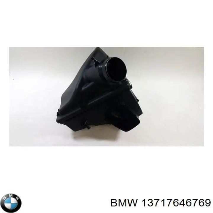 Патрубок воздушный, вход воздушного фильтра BMW 13717646769
