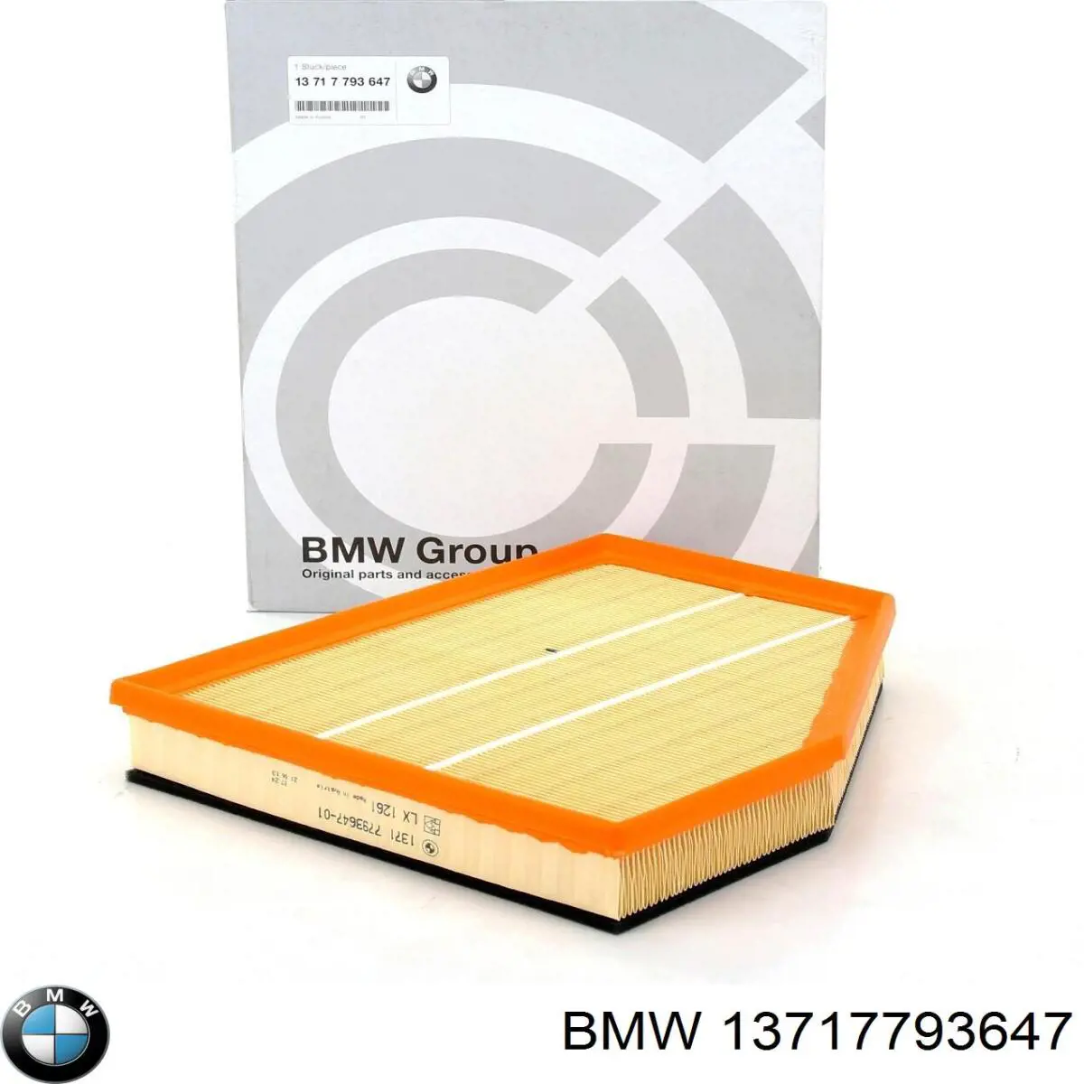13717793647 BMW воздушный фильтр