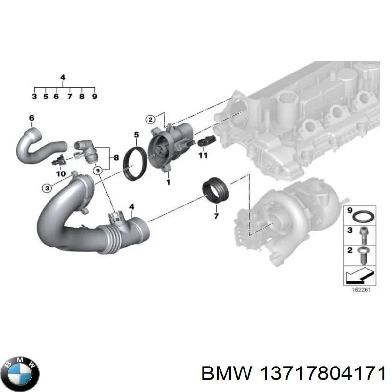 Помпа 13717804171 BMW