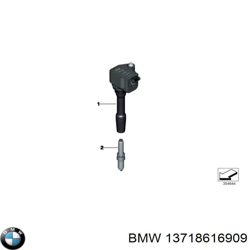 Элемент воздушного фильтра BMW 13718616909 цена, от 38.95 USD