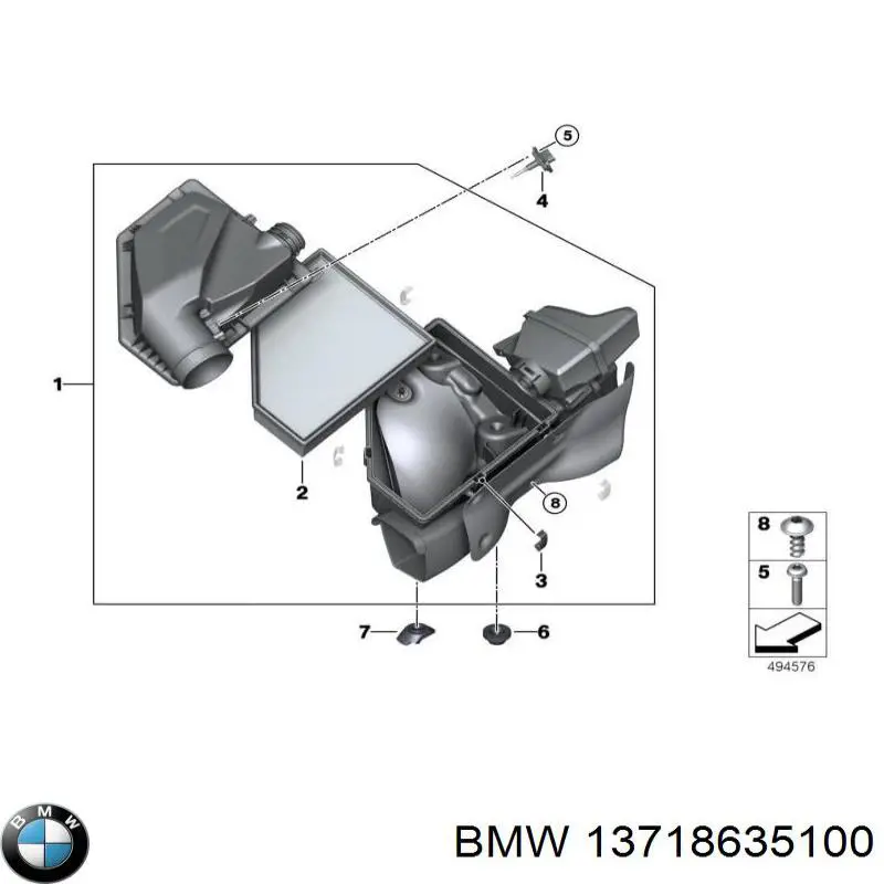 13718635100 BMW 