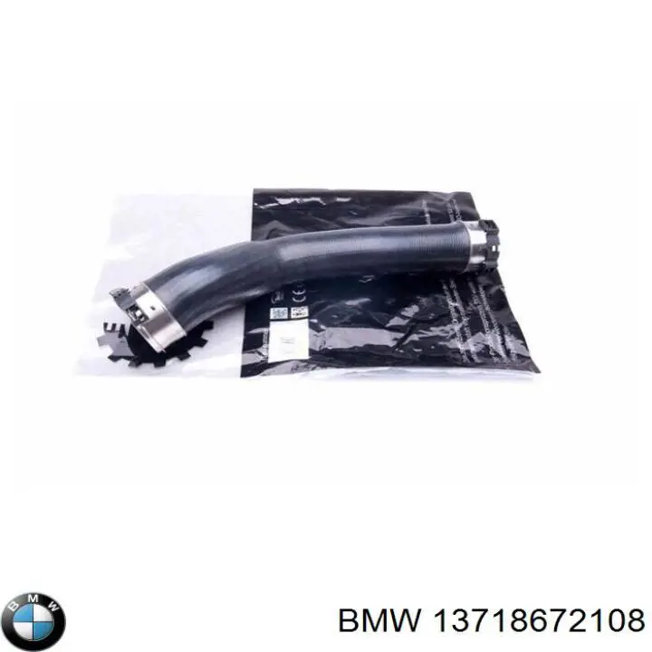 13718672108 BMW mangueira (cano derivado direita de intercooler)