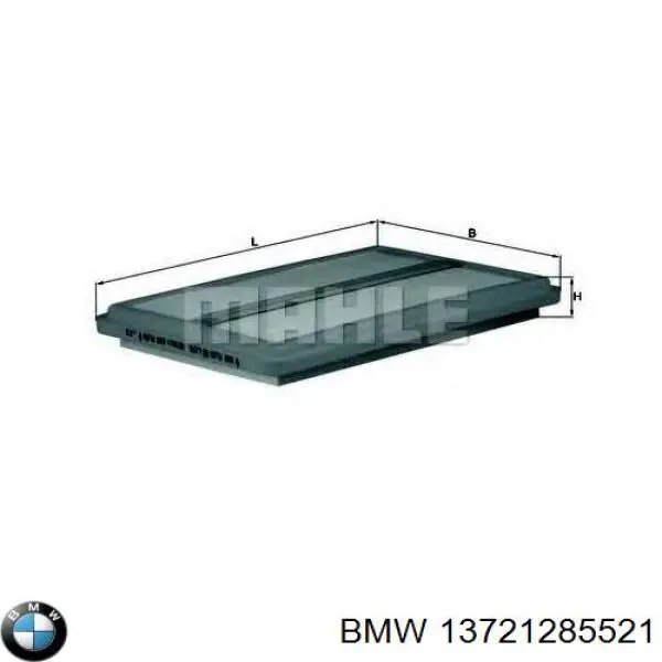 13721285521 BMW воздушный фильтр