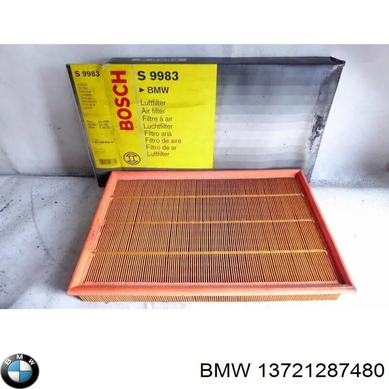 13721287480 BMW воздушный фильтр