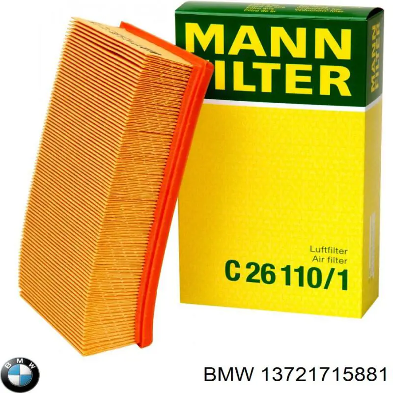 Купить 13721715881 BMW Автомобильный фильтр воздуха