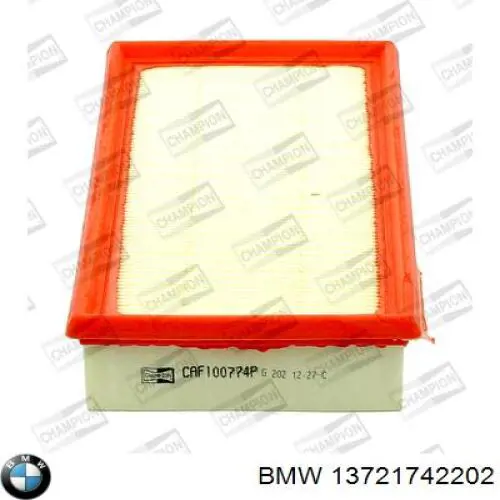 13721742202 BMW Воздушный фильтр двигателя