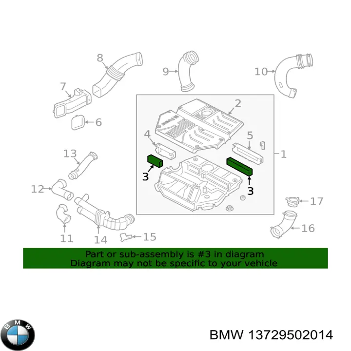 13729502014 BMW 