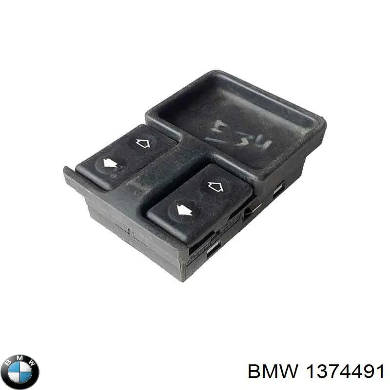 Кнопочный блок управления стеклоподъемником передний левый 1374491 BMW