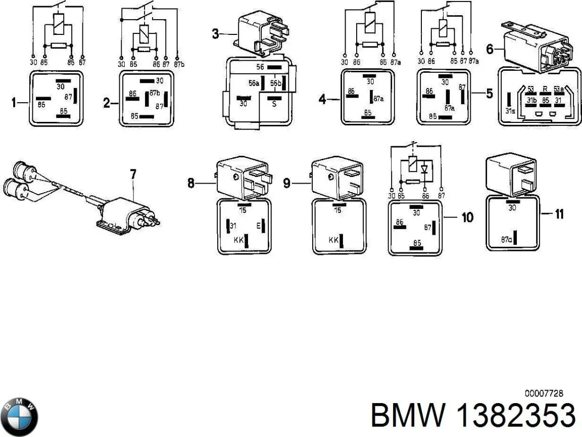 Купить 61361388364 BMW 