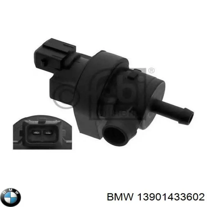 13901433602 BMW válvula de ventilação dos gases do tanque de combustível