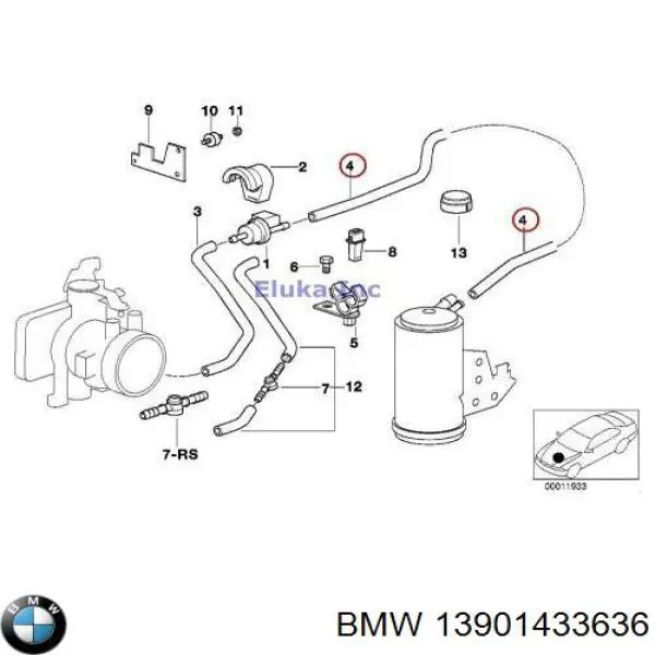 Купить 13901433636 BMW 