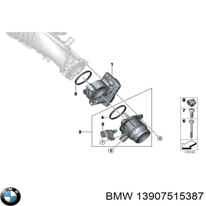  BMW 13907515387 цена, от 5.01 USD