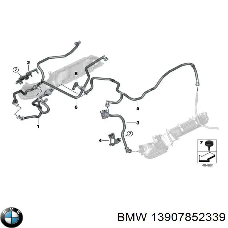  BMW 13907852339 цена, от 116.84 USD