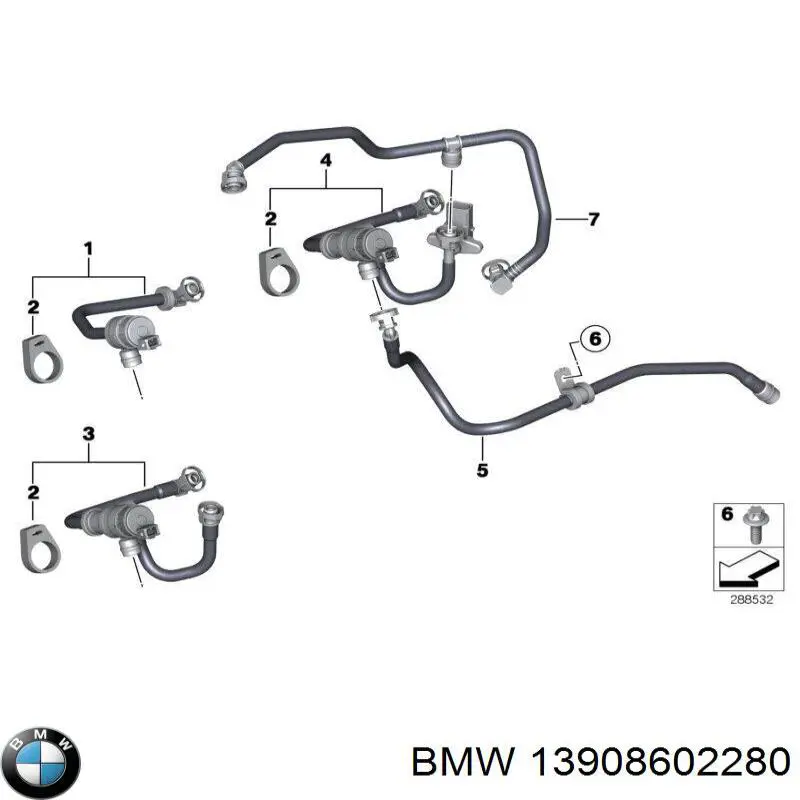  BMW 13907636132 цена, от 25.40 USD