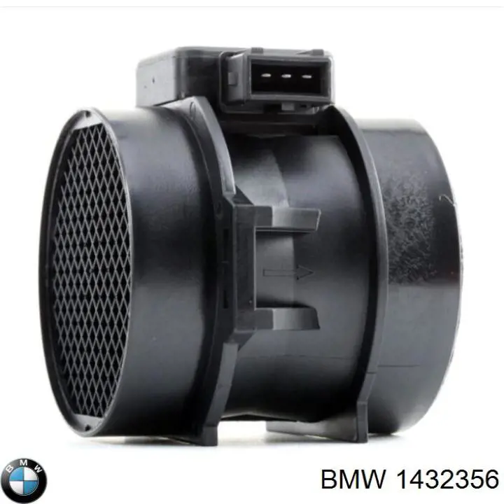 1432356 BMW sensor de fluxo (consumo de ar, medidor de consumo M.A.F. - (Mass Airflow))