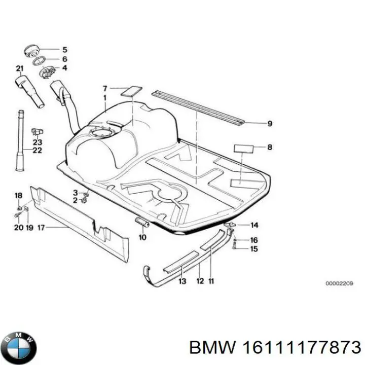 Купить 16111177873 BMW 