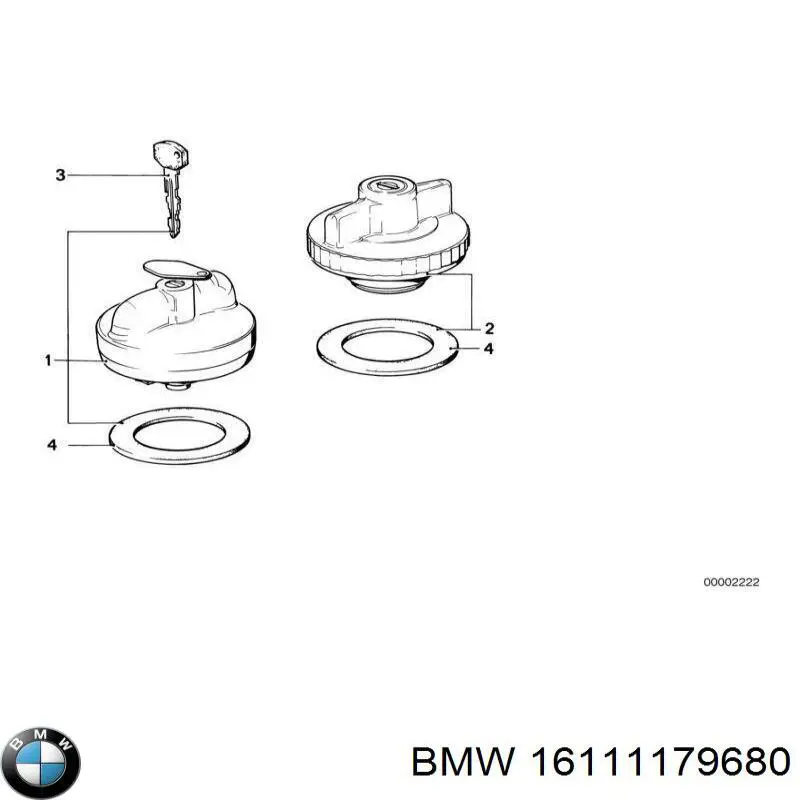  16111179680 BMW