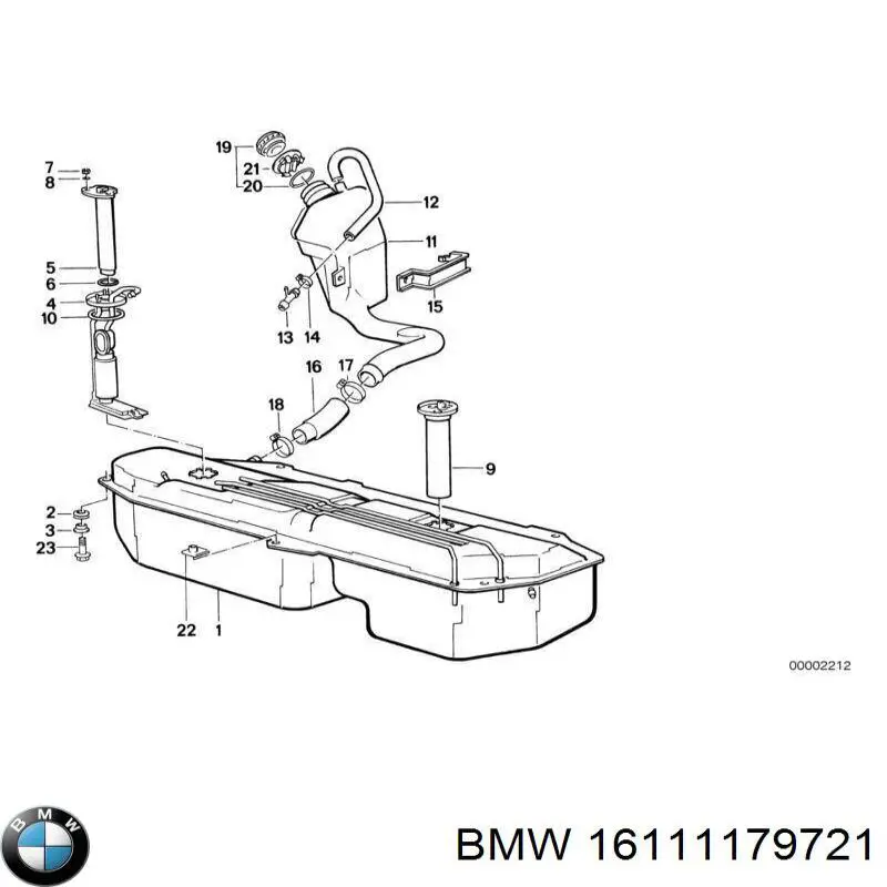  Бензобак BMW 3 
