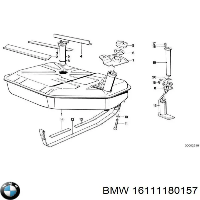  BMW 16111180157 цена, от 12.94 USD