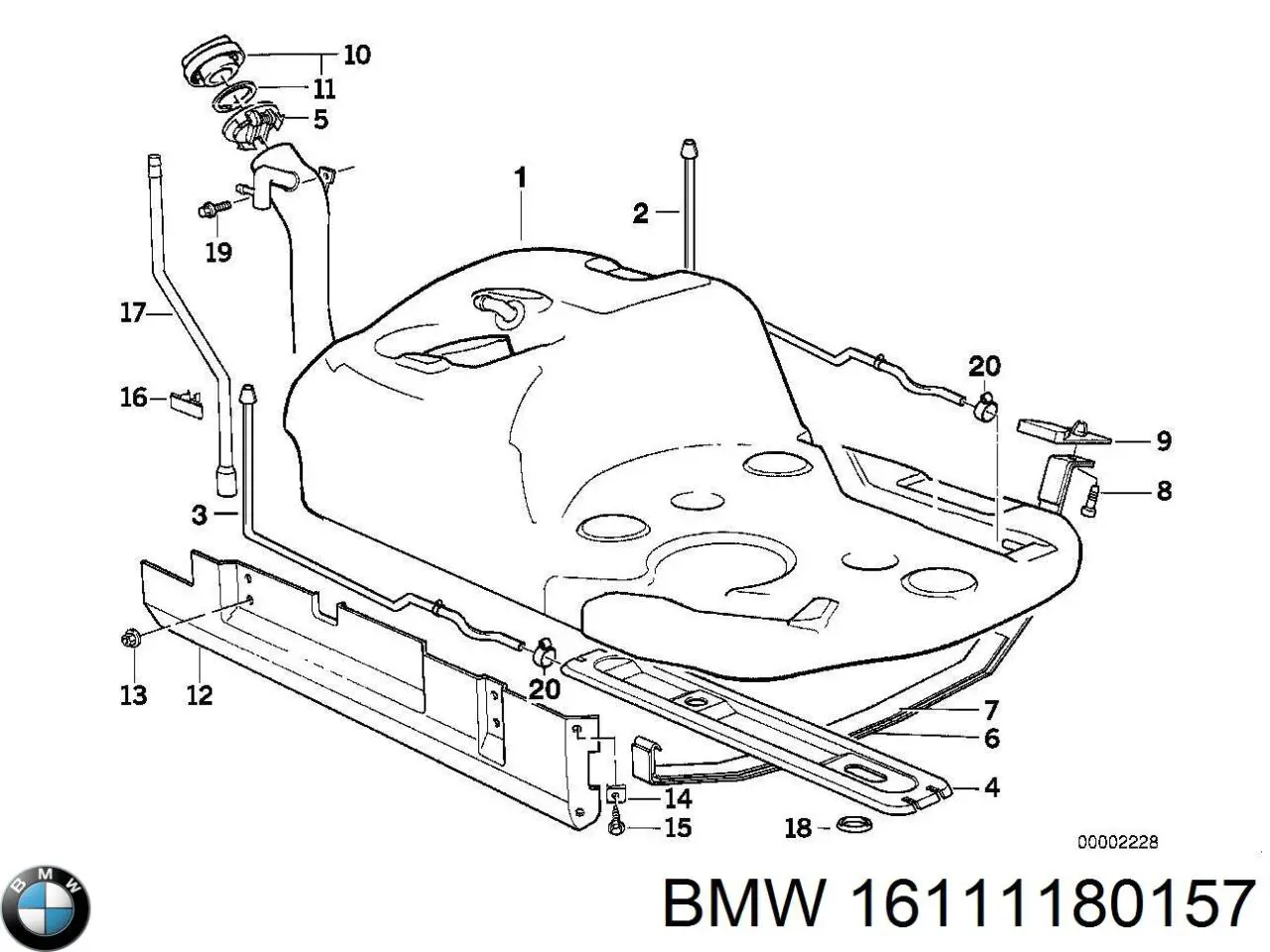 16111180157 BMW 