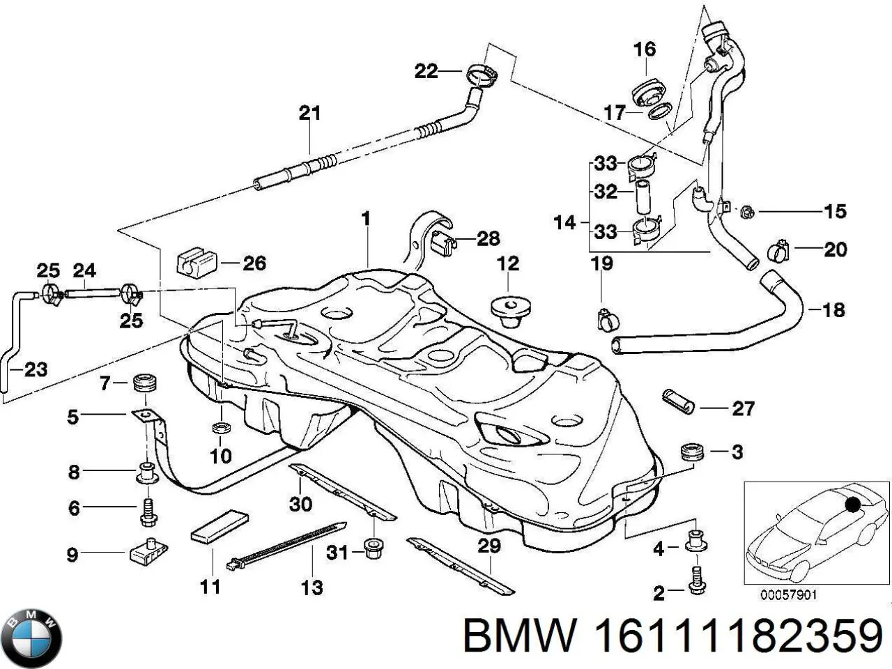 16111182359 BMW 