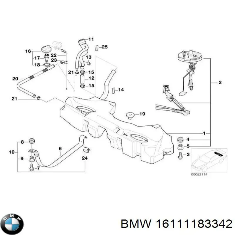 16111183342 BMW 