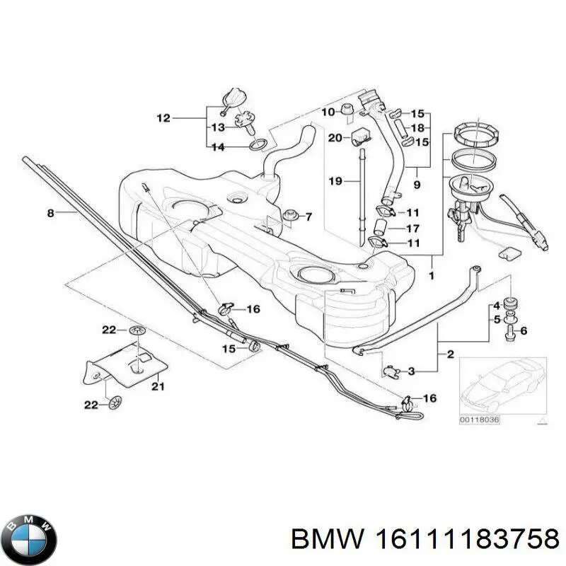 16111183758 BMW 