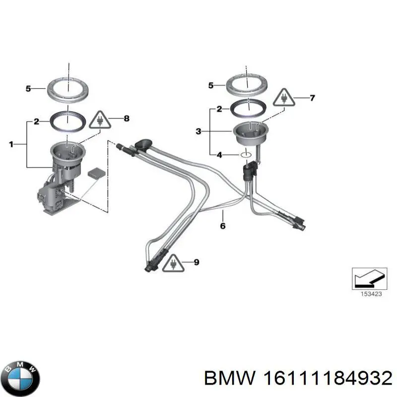 16111184932 BMW 