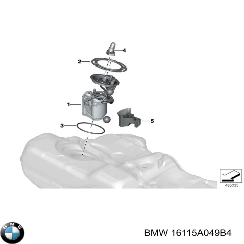  16115A049B4 BMW