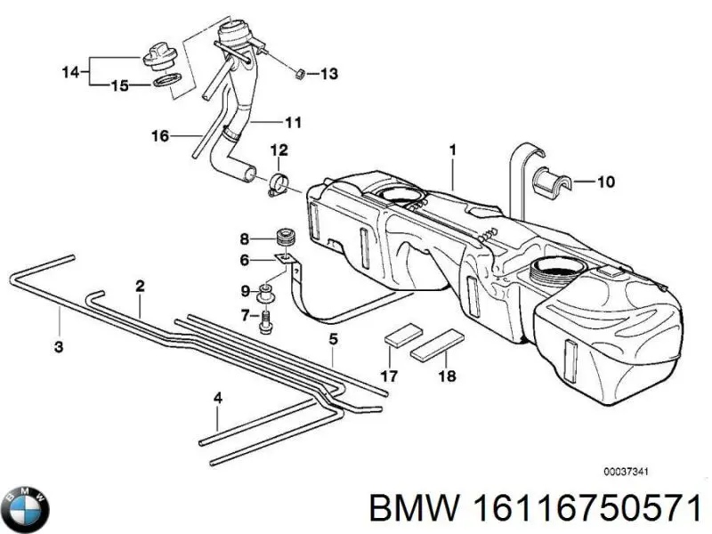 16116750571 BMW 