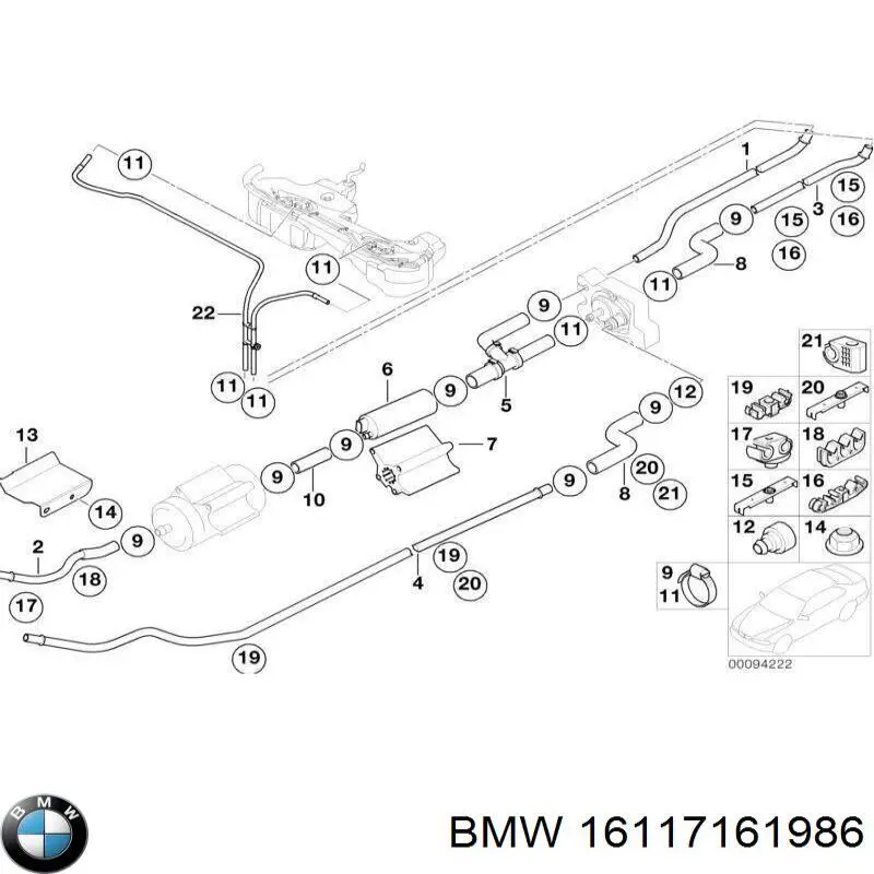 16117161986 BMW 