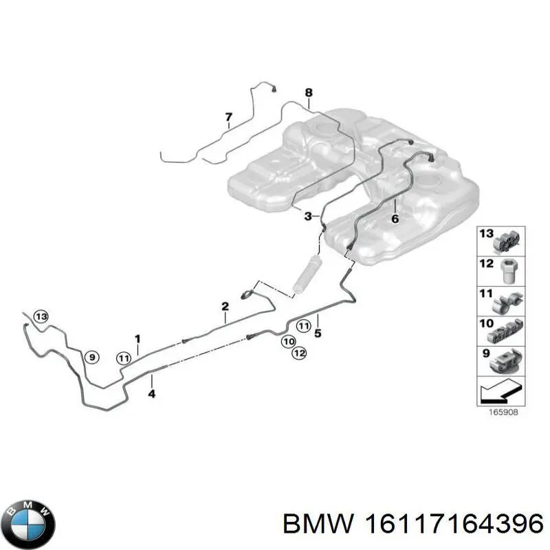 16117164396 BMW 